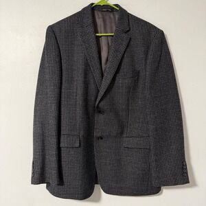 Lauren Ralph Lauren Men's Houndstooth Tweed Slim Fit 100% Wool Blazer Jacket 42R
